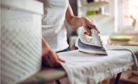 علت داغی بیش از حد اتو, چرا اتو به لباس می چسبد