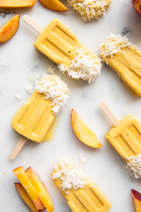 طرز تهیه بستنی یخی هلو مگنوم