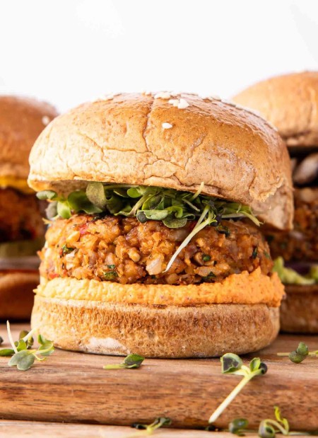 طرز تهیه برگرهای گیاهی خانگی