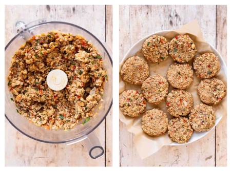 طرز تهیه برگر با نخود