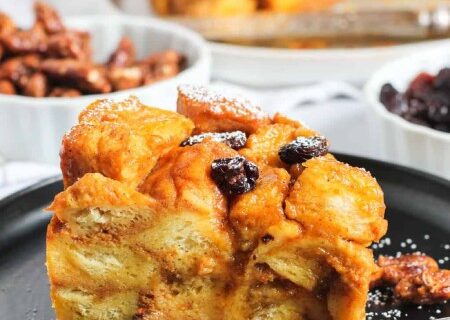 طرز تهیه پودینگ نان کدو حلوایی، دسر خوشمزه پاییزی