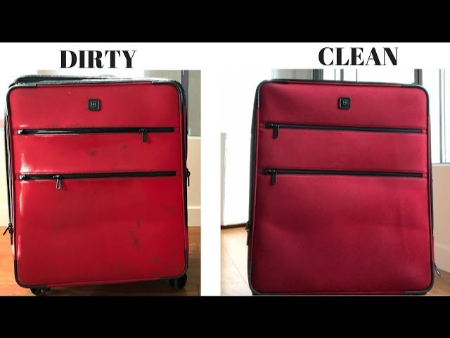 رفع لک چمدان, از بین بردن خراش چمدان