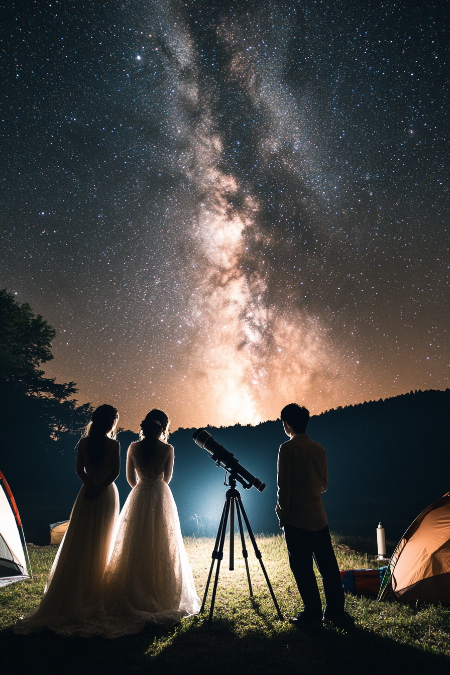 تم عروسی فضایی,ایده عروسی فضایی