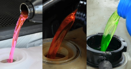 رنگ های متنوع ضد یخ