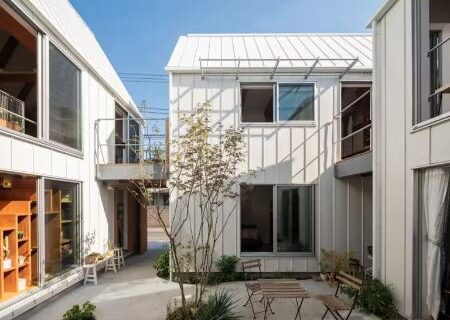 خانۀ 137 متری ژاپنی که شبیه یک «روستای کوچک» است