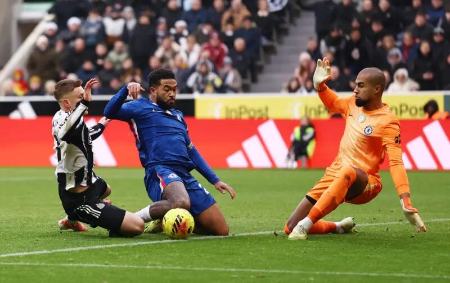 فرار چلسی از شکست مقابل نیوکاسل