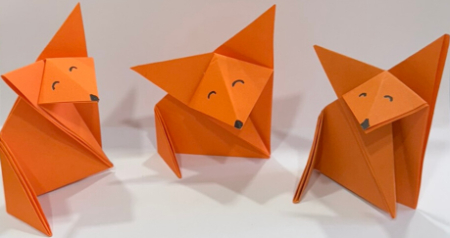 اوریگامی روباه گامبهگام: راهنمایی ساده و سرگرمکننده