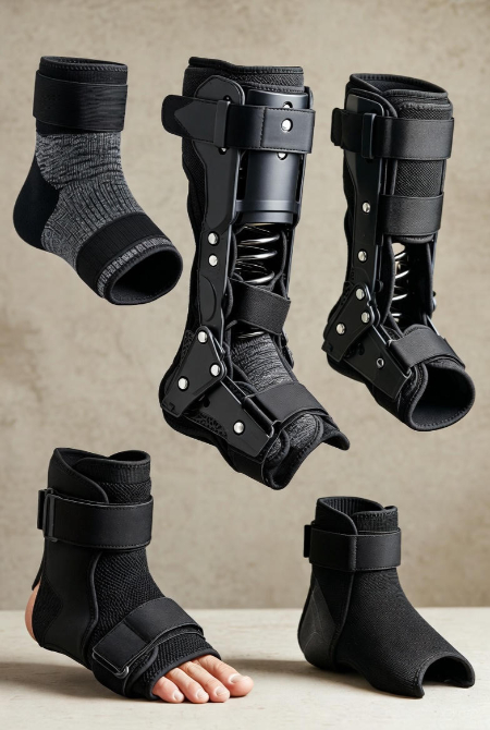 باند کشی مچ پا, مچ بند طبی پا