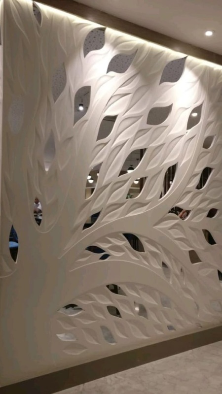 نمونه هایی از دیوارپوش های خلاقانه برای سالن پذیرایی