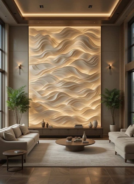 انواع دیوارپوش های خلاقانه