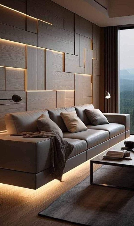 دیوارپوش های پارچه ای و بافت دار