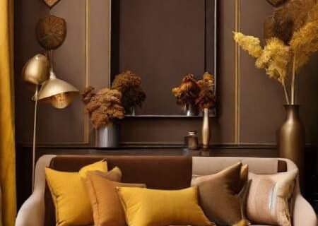 دکوراسیون خانه به رنگ سال 2025: موکا موس (Mocha Mousse)