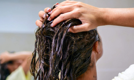 ماسک موی عسل و روغن نارگیل