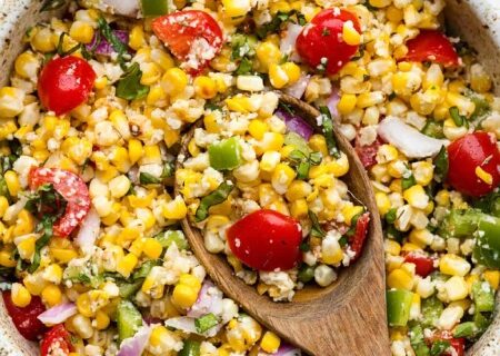 طرز تهیه سالاد ذرت ایتالیایی، سالادی رژیمی