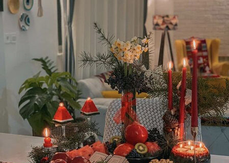 جدیدترین چیدمان سفره شب یلدا