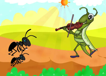 قصه ی زیبا و آموزنده مورچه و ملخ