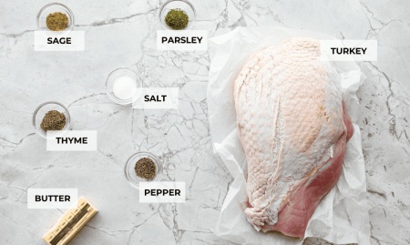 پخت رولت بوقلمون