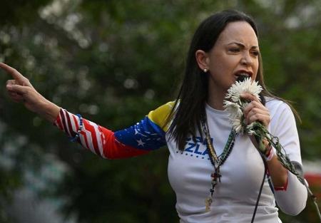 ماچادو: آماده در دست گرفتن قدرت در ونزوئلا هستیم