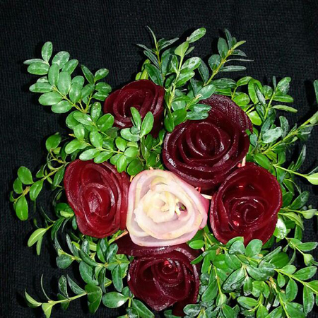 تزیینات شب یلدا,تزیین خوراکی های شب یلدا