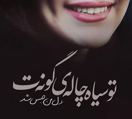 شعر نو درباره چال گونه | مجموعه اشعار عاشقانه و ناب