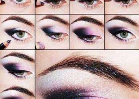 آموزش تصویری آرایش چشم زیبا و شیک – سری دوم