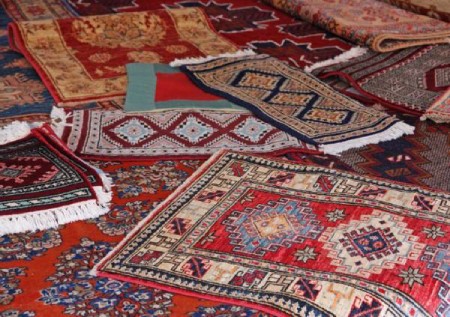 شستشوی فرش‌های دستباف