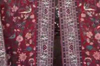 دست بافته های زیبا, پرده ورودی