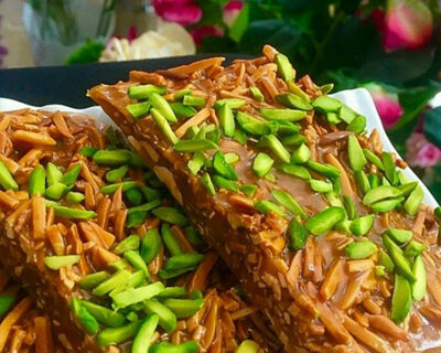 طرز تهیه سوهان عسلی