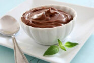 طرز تهیه پودینگ شکلات نعنا